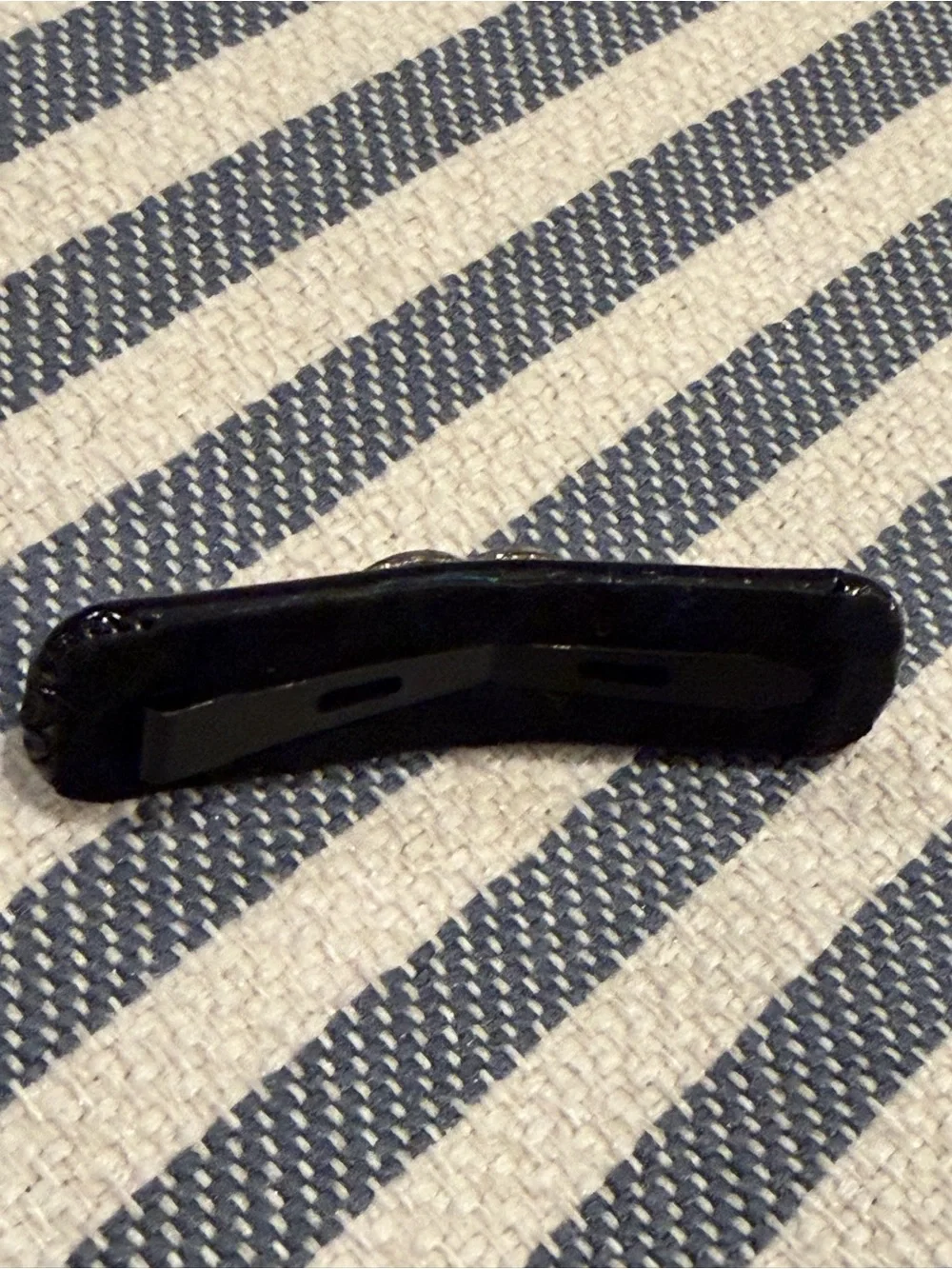 CHANEL GWP (Black Color) Rhinestone CC Snap Hair Clip 🖤🖤🖤